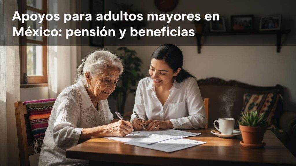 Apoyos para adultos mayores en México: pensión y beneficios