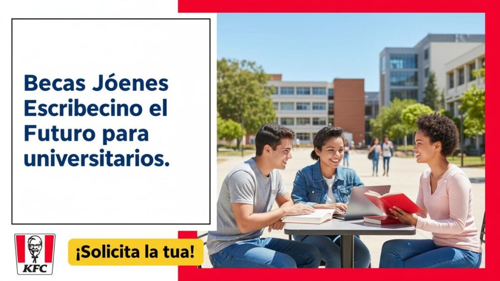 Becas Jóvenes Escribiendo el Futuro para universitarios
