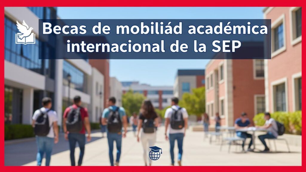 Becas de movilidad académica internacional de la SEP