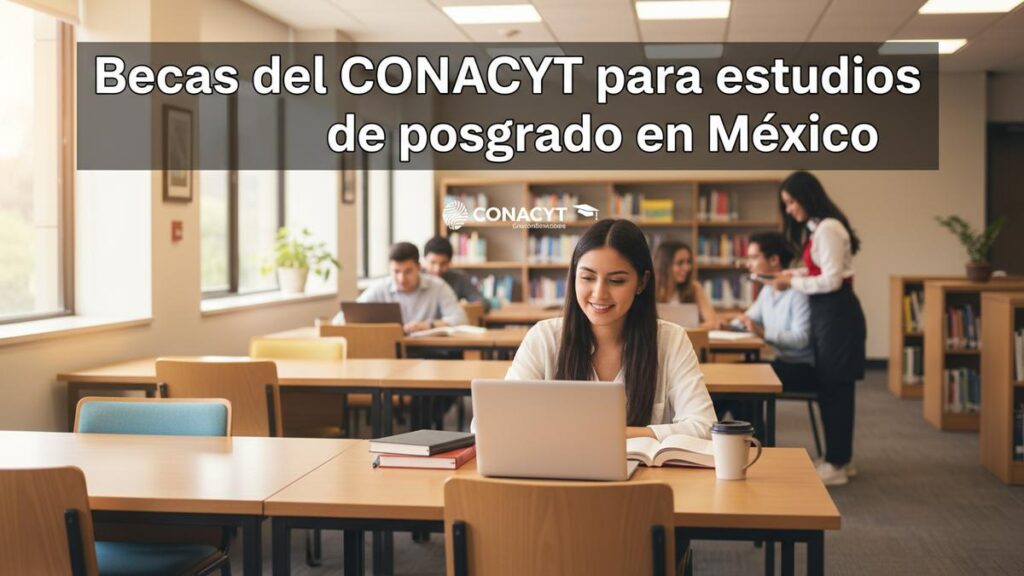 Becas del CONACYT para estudios de posgrado en México