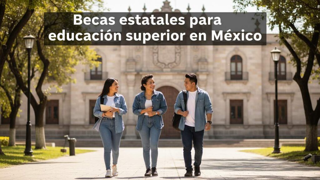 Becas estatales para educación superior en México