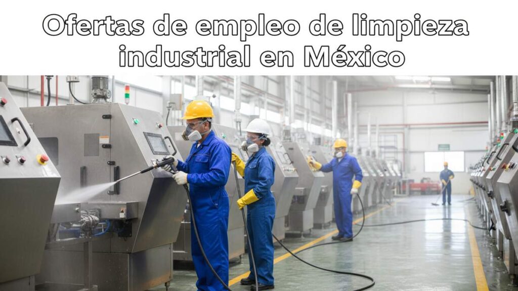 Ofertas de empleo de limpieza industrial en México
